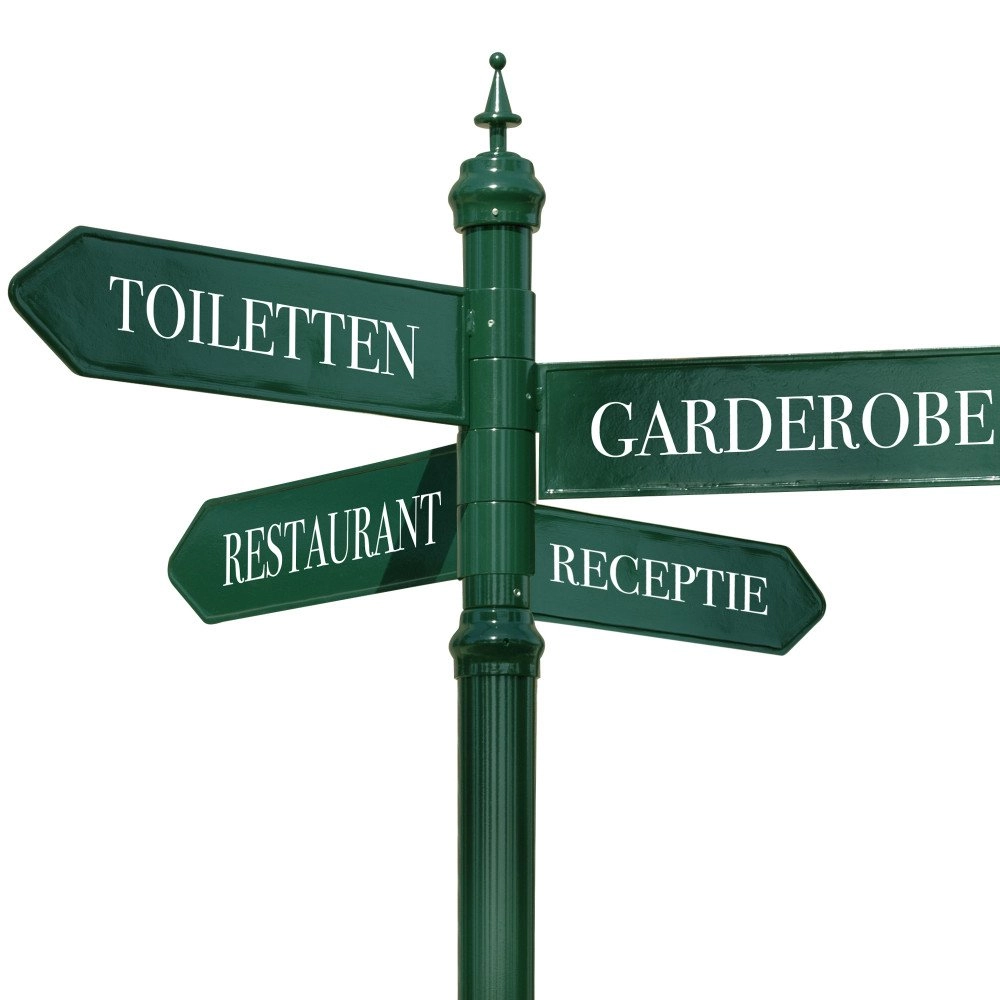 4-punts wegwijzer Bristol KS Verlichting 8714732562805