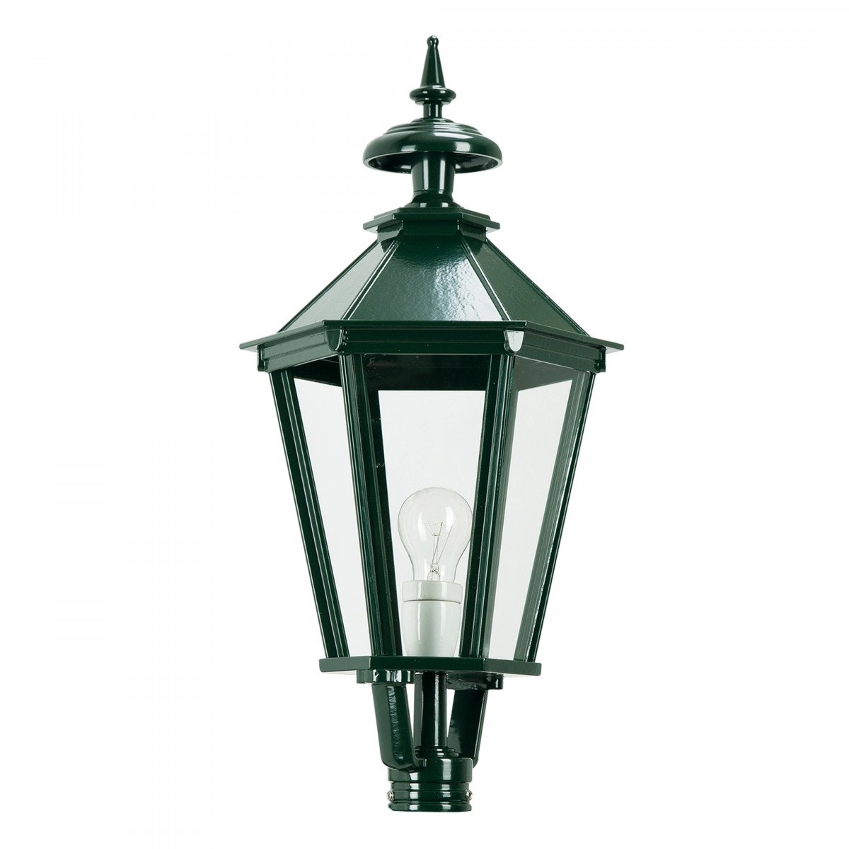 Nostalgische zeskantige lantaarn lamp Bergharen K7 zwart Nostalgische zeskantige lantaarn lamp Bergharen K7 zwart