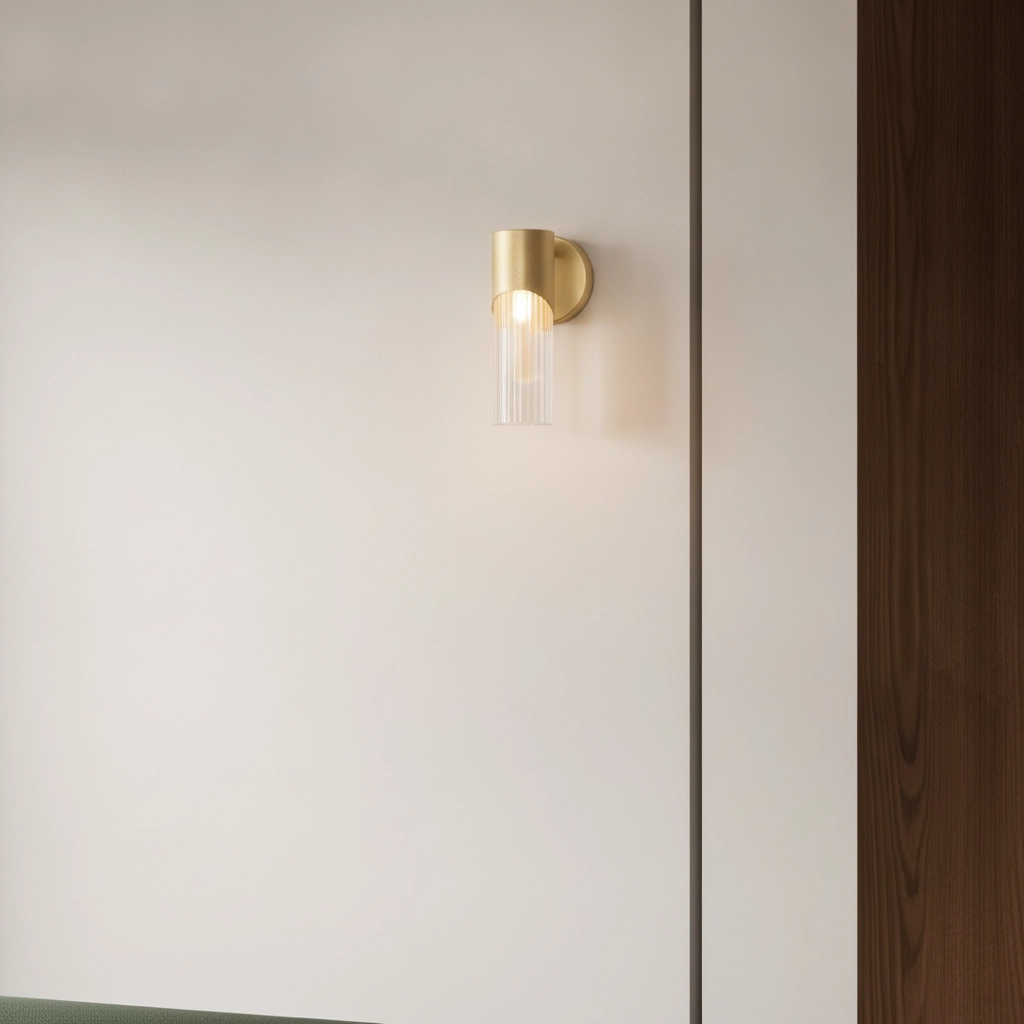 Design wandlamp Modesto goud