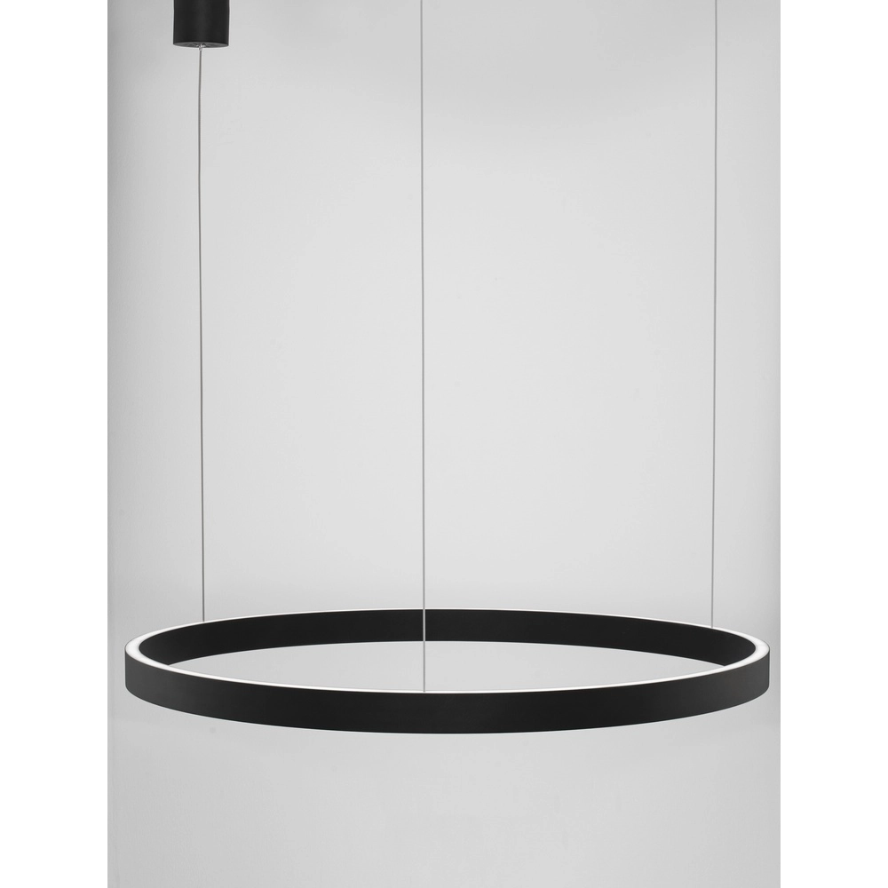 Zwarte hanglamp Elowen design Ø 80cm Zwarte hanglamp Elowen design Ø 80cm