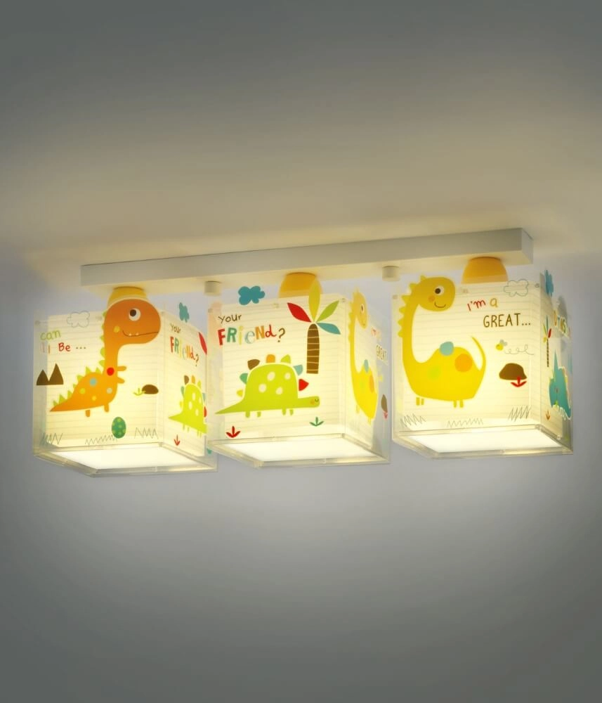 Kinderkamer plafondlamp Dinos Dalber 8420406734538