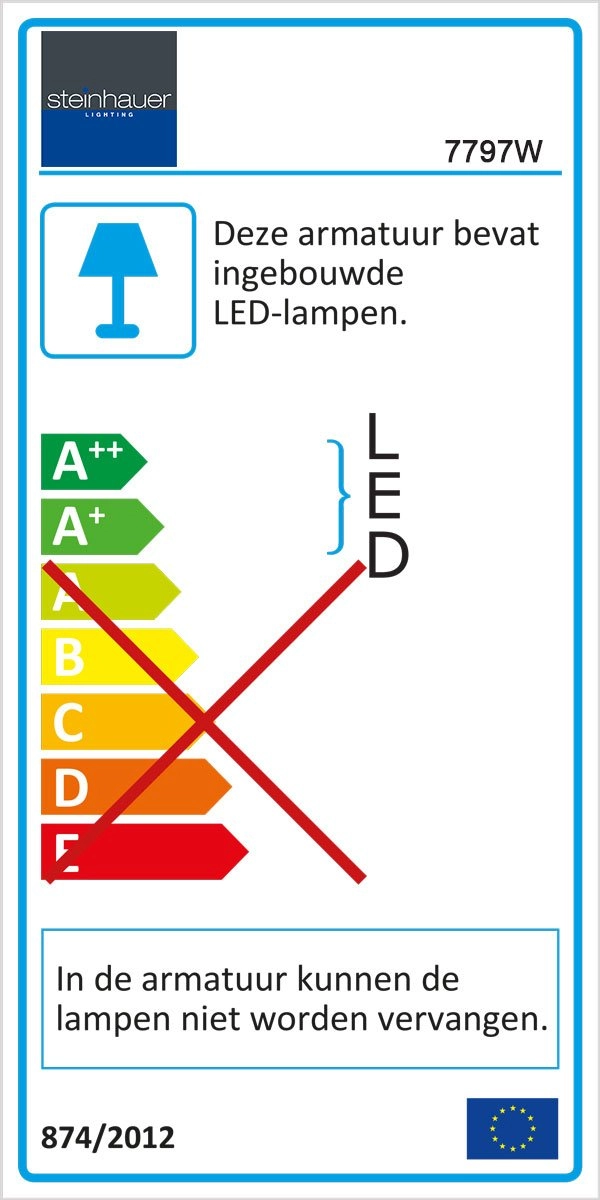Led plafonniere Lido 28 Steinhauer 8712746106237