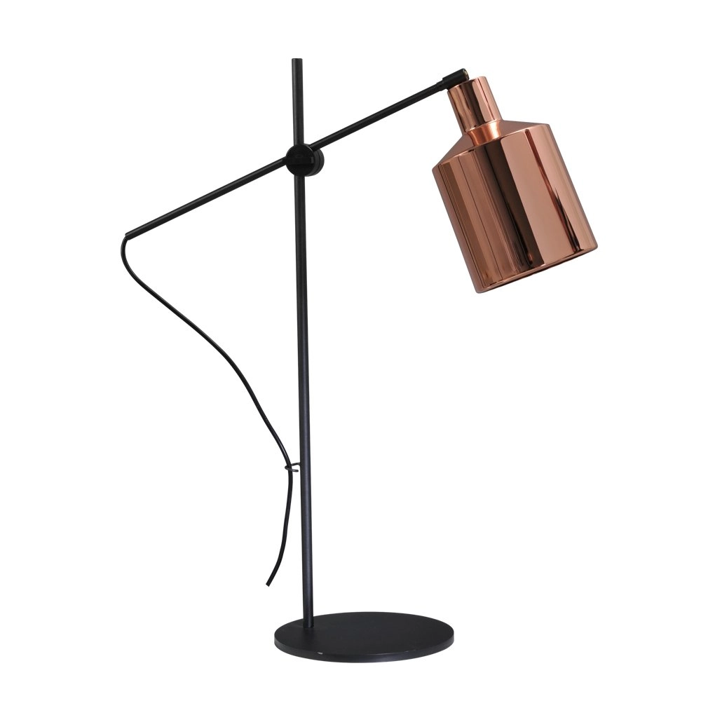 Roodkoperen leeslamp Concepto