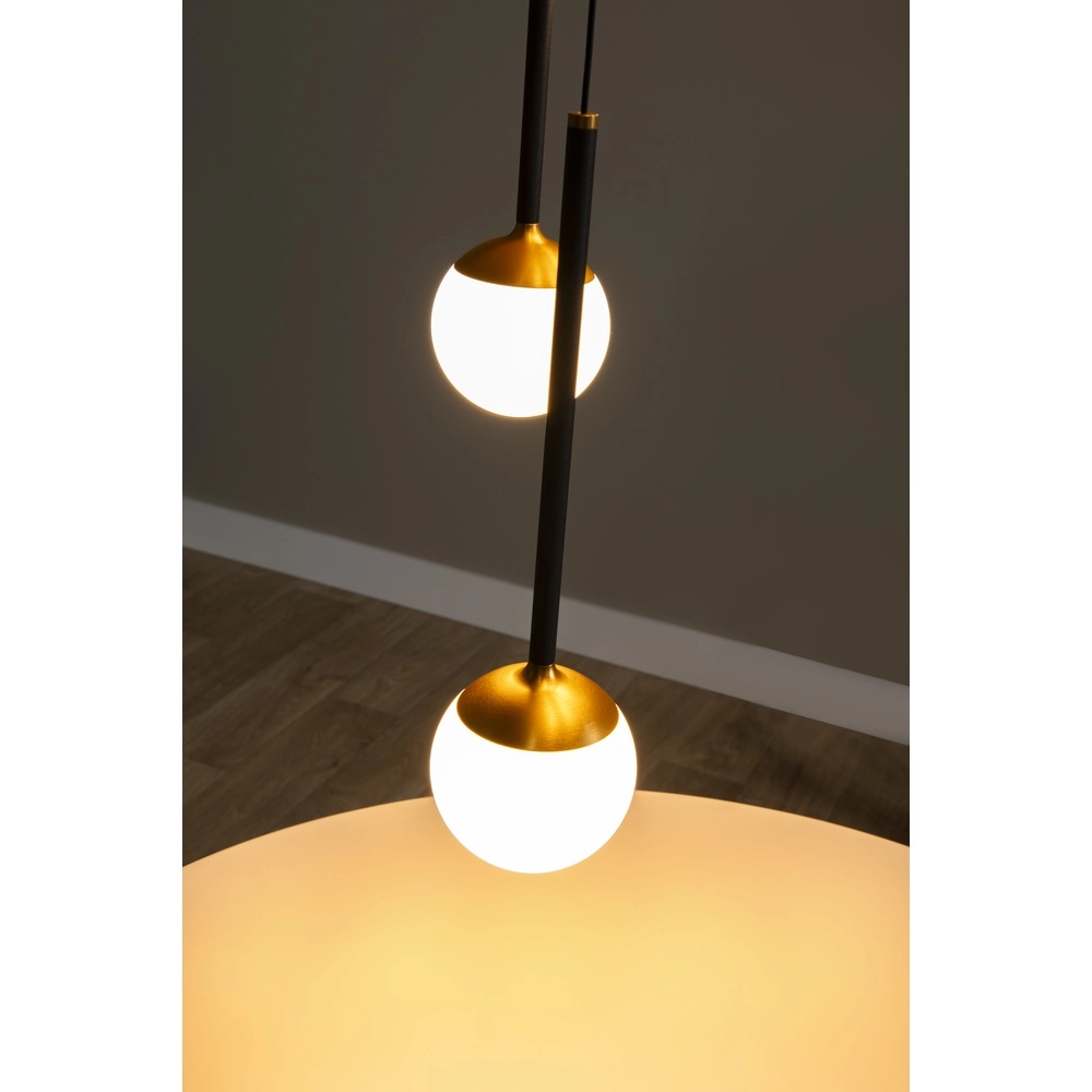 Design hanglamp Calina 5-lichts met witte bollen Premium by Lucide 5411212242013