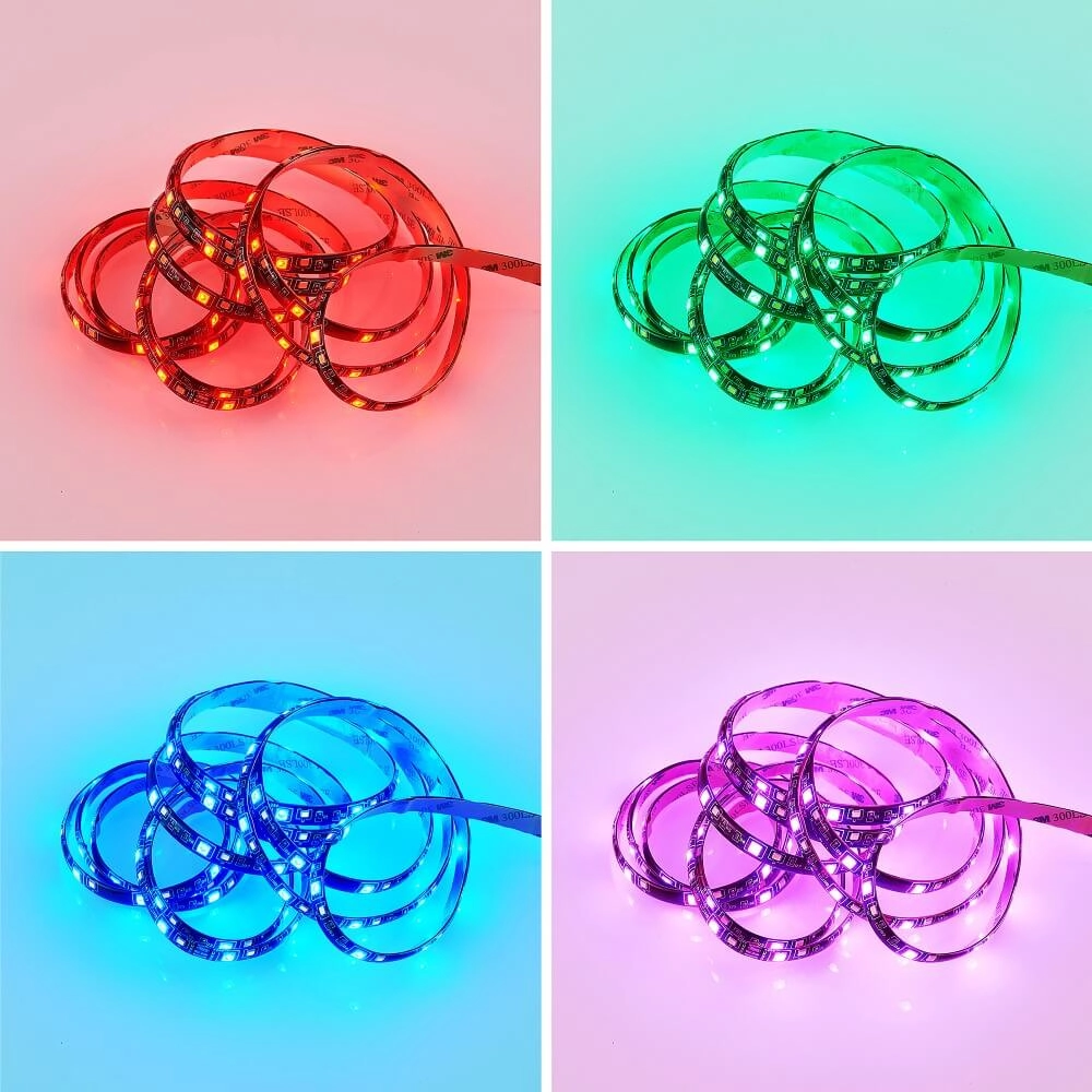 Ledstrip Gaming Rush RGB 3 meter Trio 4017807577396