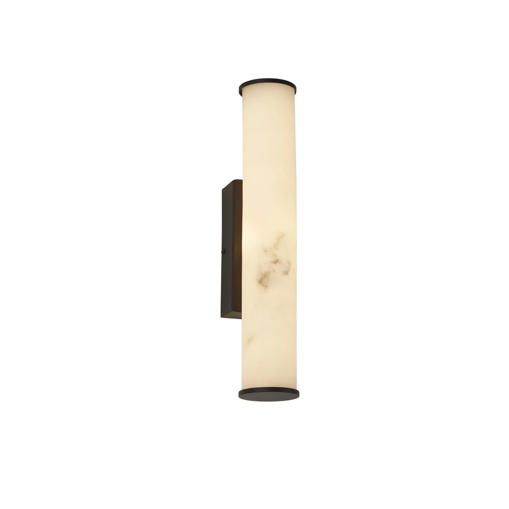 Wandlamp Wales zwart 35cm