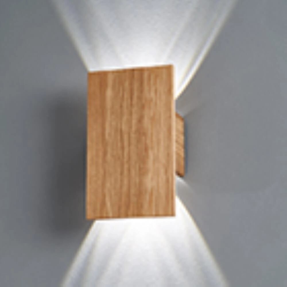 Led wandlamp Shine-Wood 25cm hoog Fischer & Honsel 4003694305761