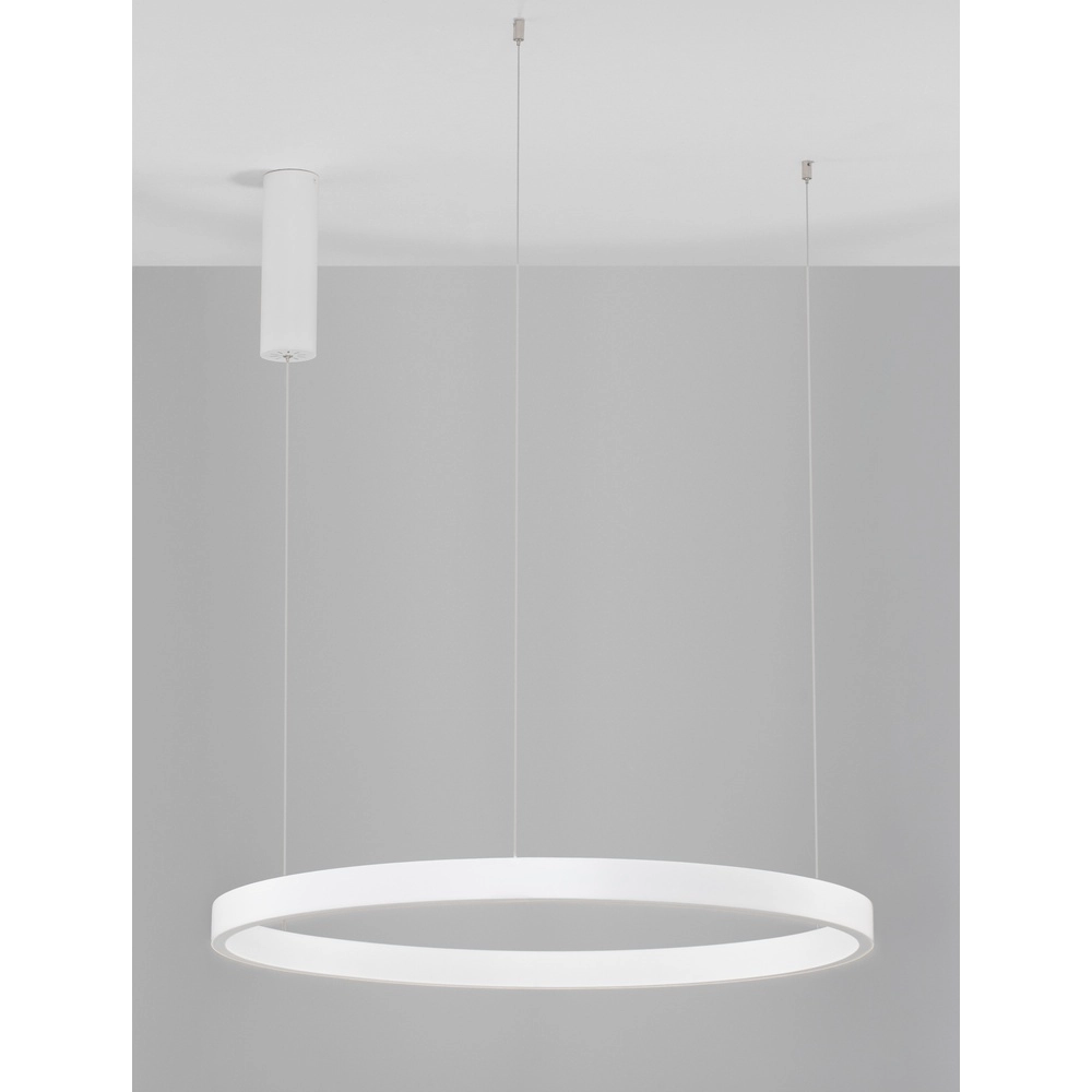 Design hanglamp Elowen wit Ø 80cm Lyora 5212017439086