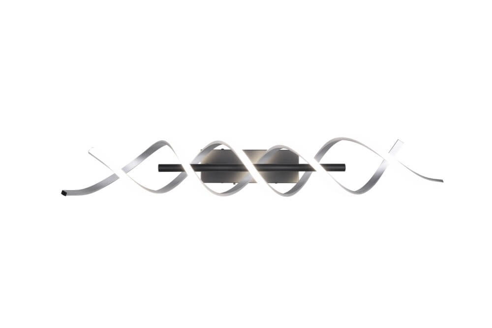 Design plafondlamp Sequence geborsteld metaal Trio 4017807540741