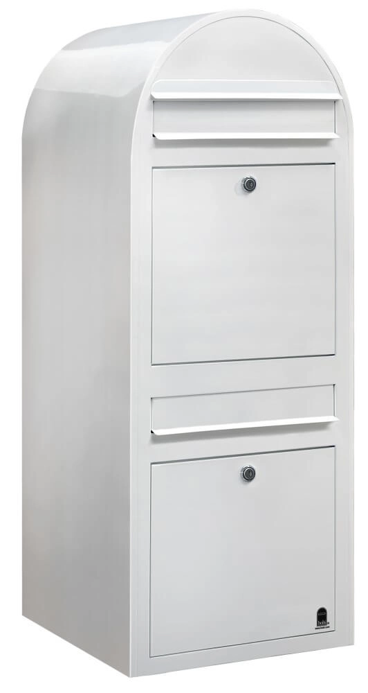 Brievenbus Duo 9016 Wit Brievenbus Duo 9016 Wit