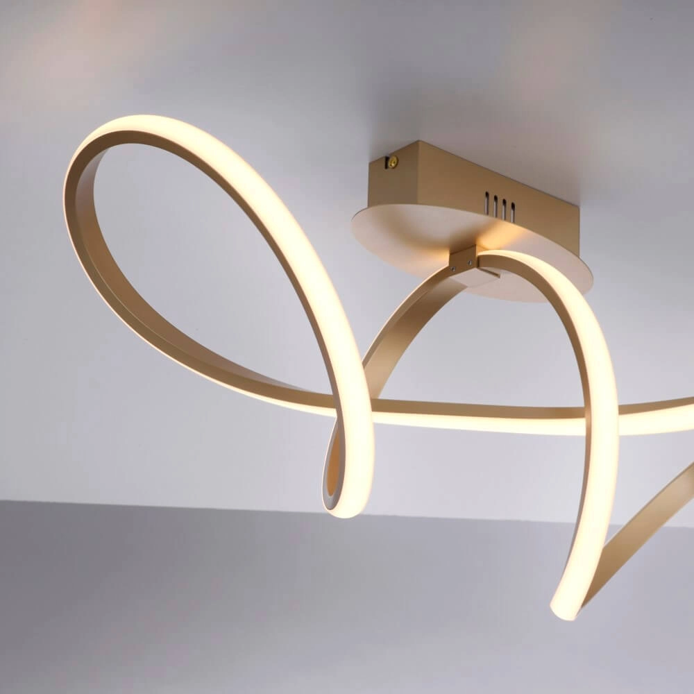 Design plafondlamp Maria messing Just Light 4043689985585