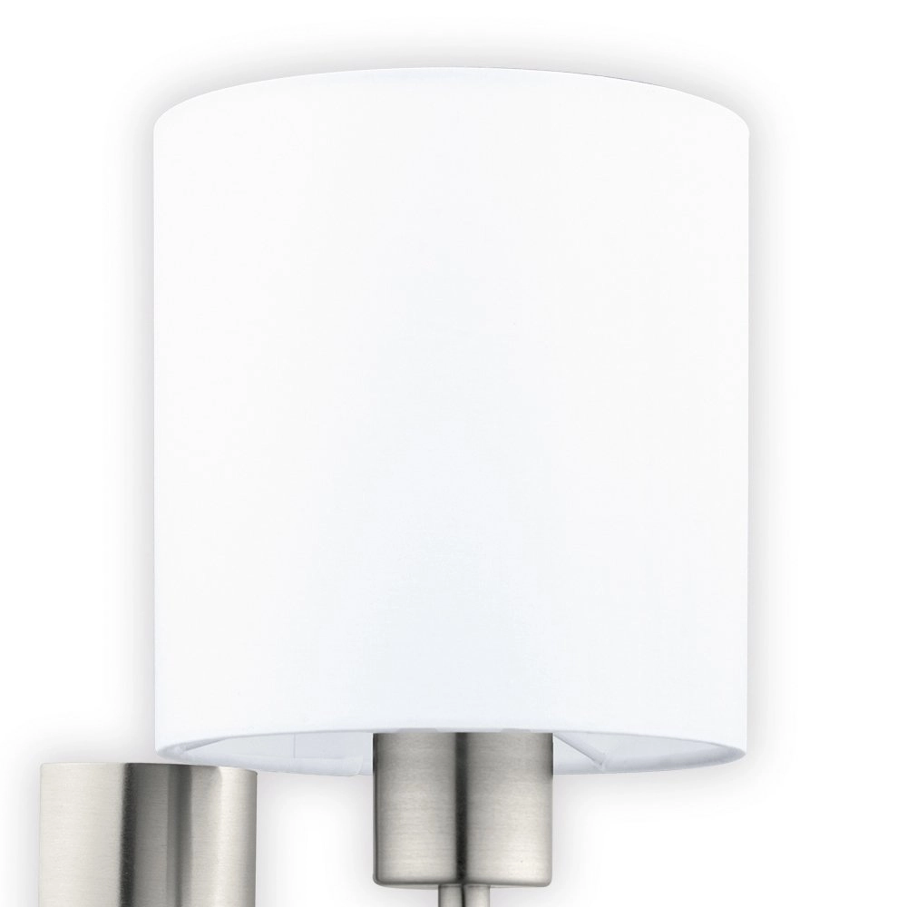 Wandlamp Pasteri met witte lampenkap Eglo 9002759949242