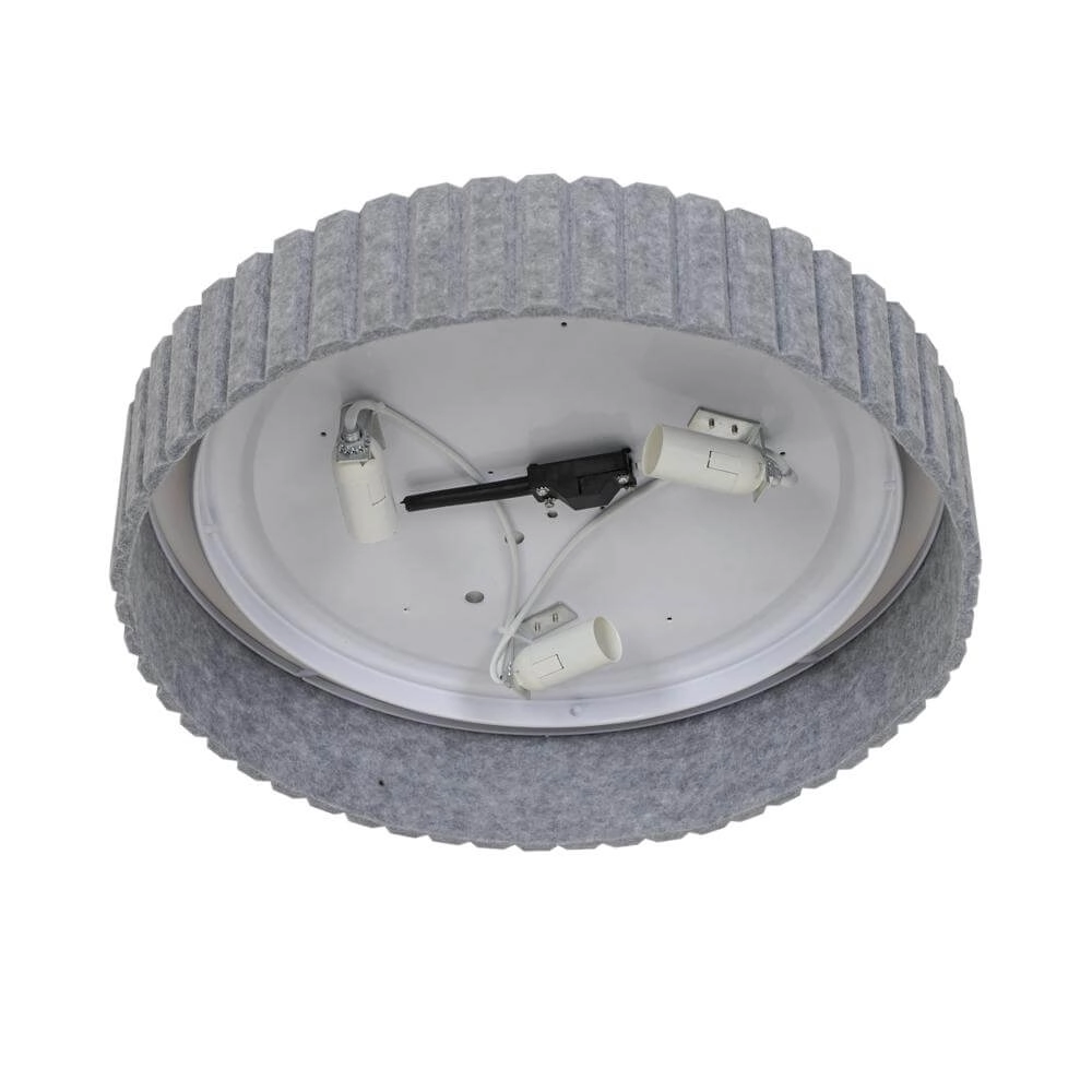 Plafondlamp Corato grijs vilt Ø 42cm Nordlux 5704924024580