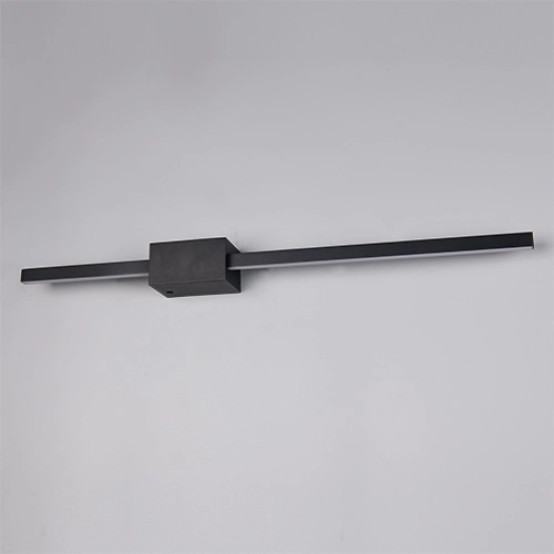 Moderne wandlamp Cassino zwart 70,5cm Trio 4017807683226