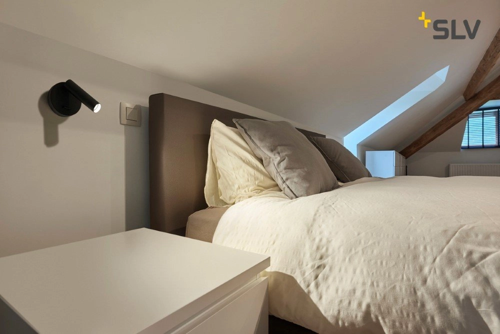 Wandlamp Karpo zwart SLV 4024163166751