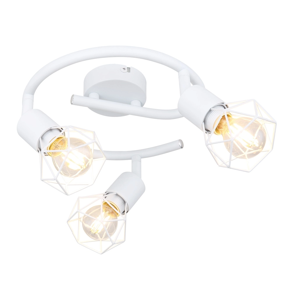 Plafondlamp Xara I 3-lichts wit
