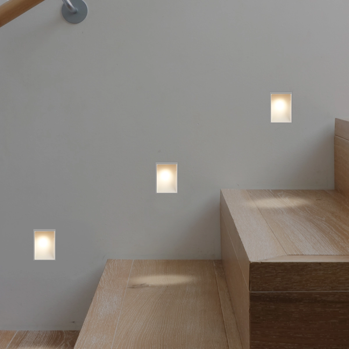 Inbouw trapverlichting Blanche wit Lyora 5053423308104