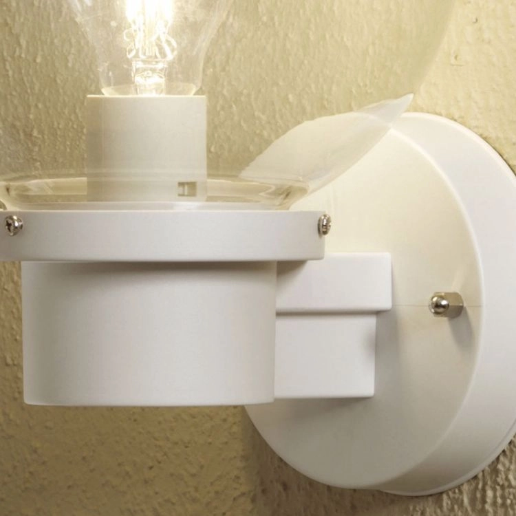 Bollamp Nemi met schemersensor wit KonstSmide 7318307322255