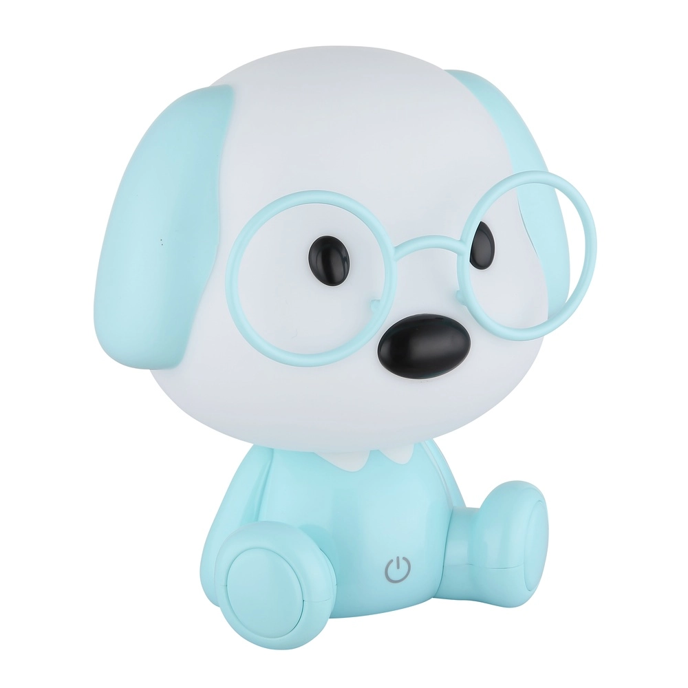 Kinderkamer lampje Puppy blauw Globo 9007371506293