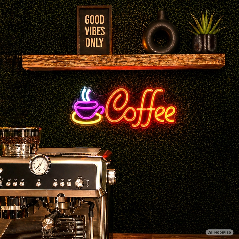 Neon wandlamp Neon-Tales "Coffee" Brilliant 4004353477836