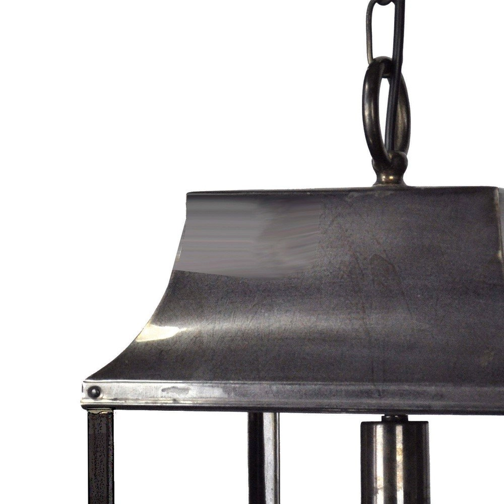 Landelijke hanglamp Strathmore M antiek koper (ANT) Limehouse