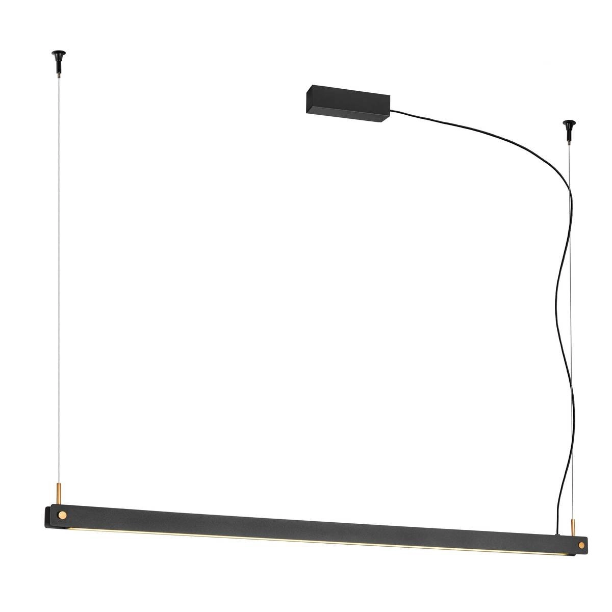 Led hanglamp Noya 120cm zwart Led hanglamp Noya 120cm zwart