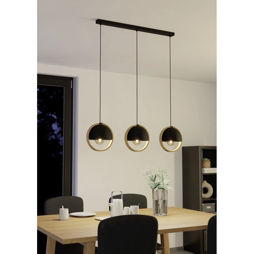 Scandinavische hanglamp Callow 3x E27 - Ø 23cm Eglo 9002759437565