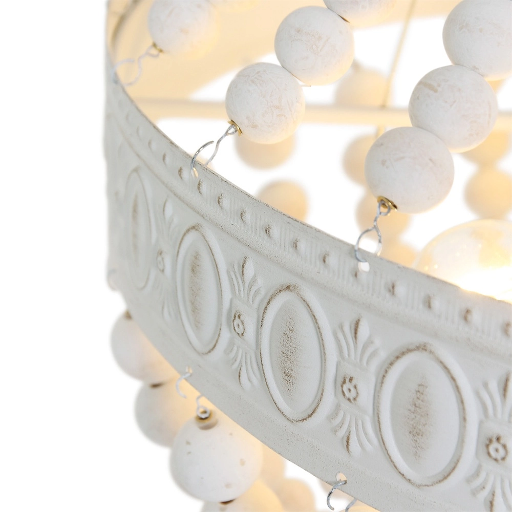 Witte kroondluchter Ella Ø 40cm Steinhauer 8712746132083