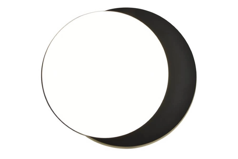 Unieke wandlamp Goleta zwart