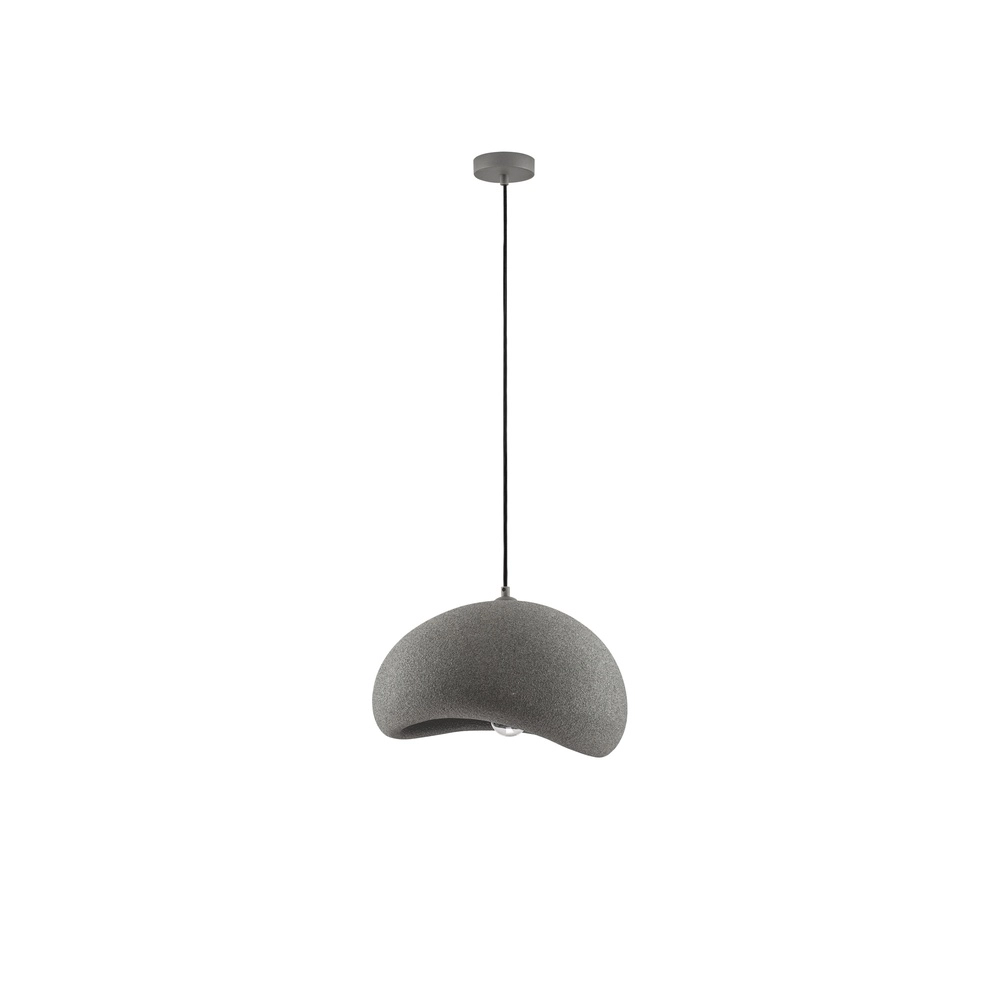 Natural pendant lamp Aere grey 40cm Lyora 5212017476692