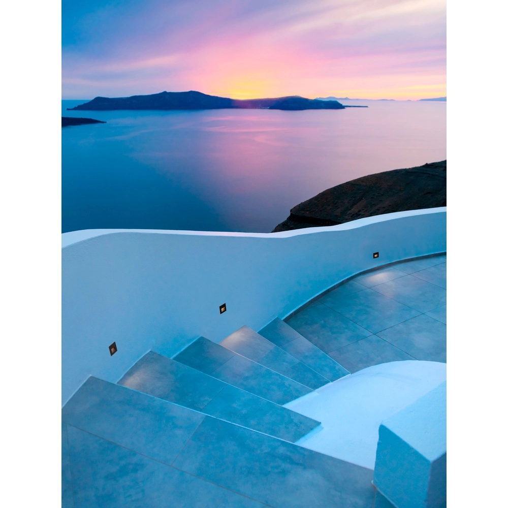 Vierkante inbouwlamp Polka zwart Lyora 5212017453198