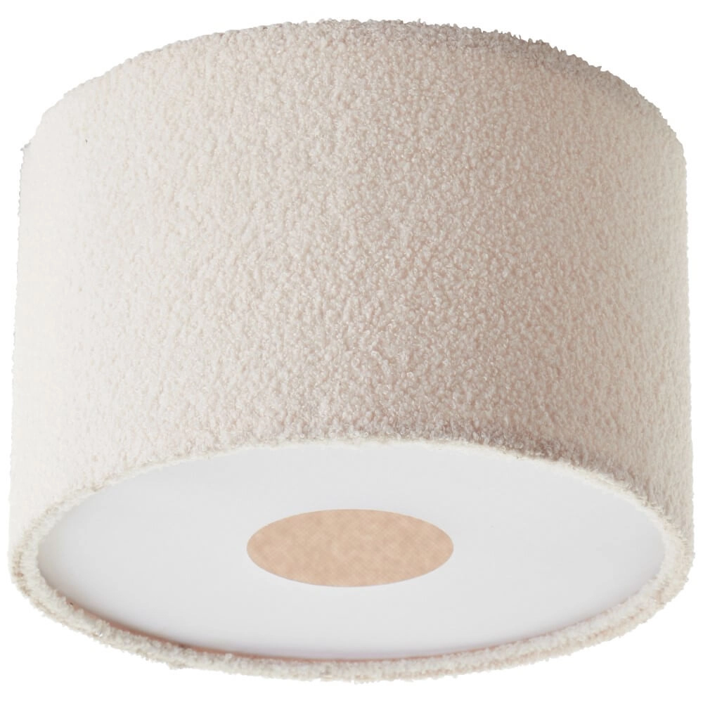 Creme plafondlamp Teddy Ø 35cm Brilliant 4004353447242