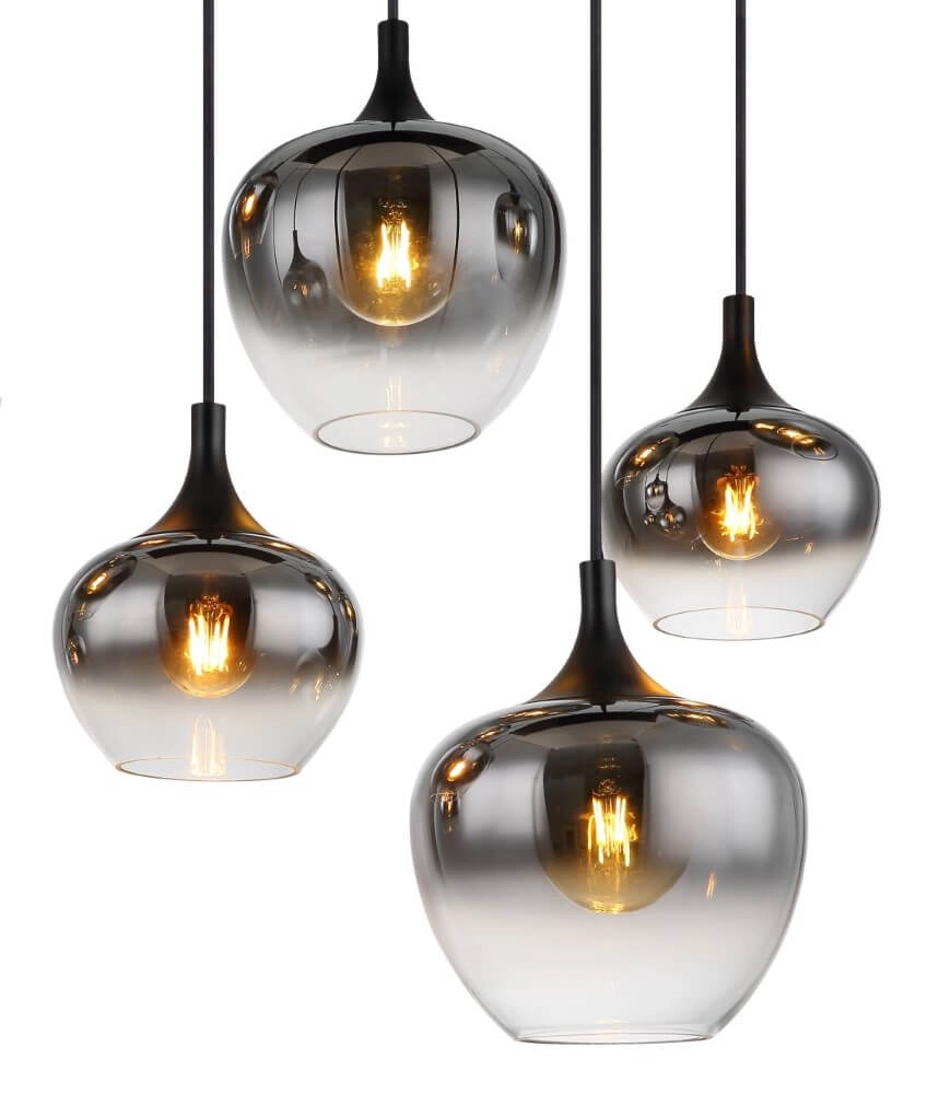 Rechte hanglamp Maxy 8-lichts Globo 9007371438402