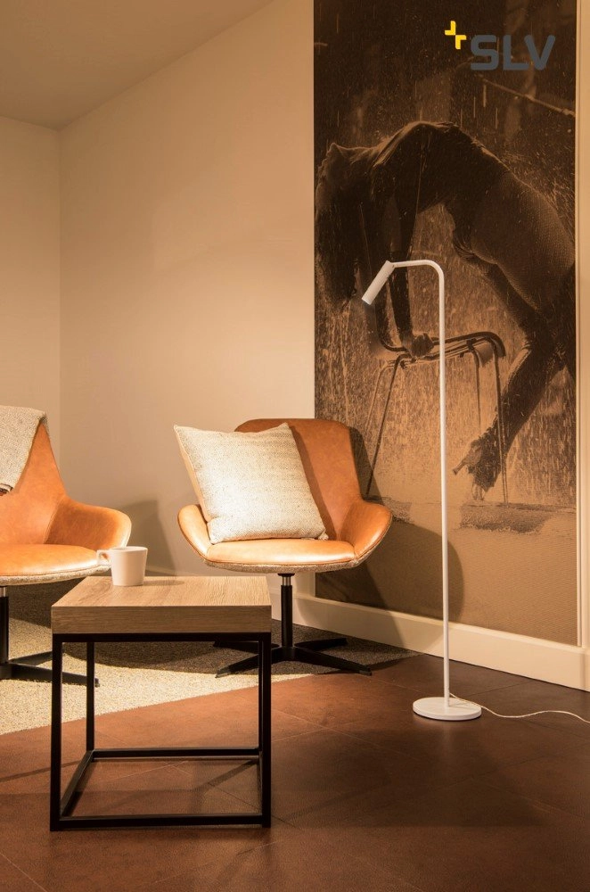 Vloer leeslamp Karpo SLV 4024163199469