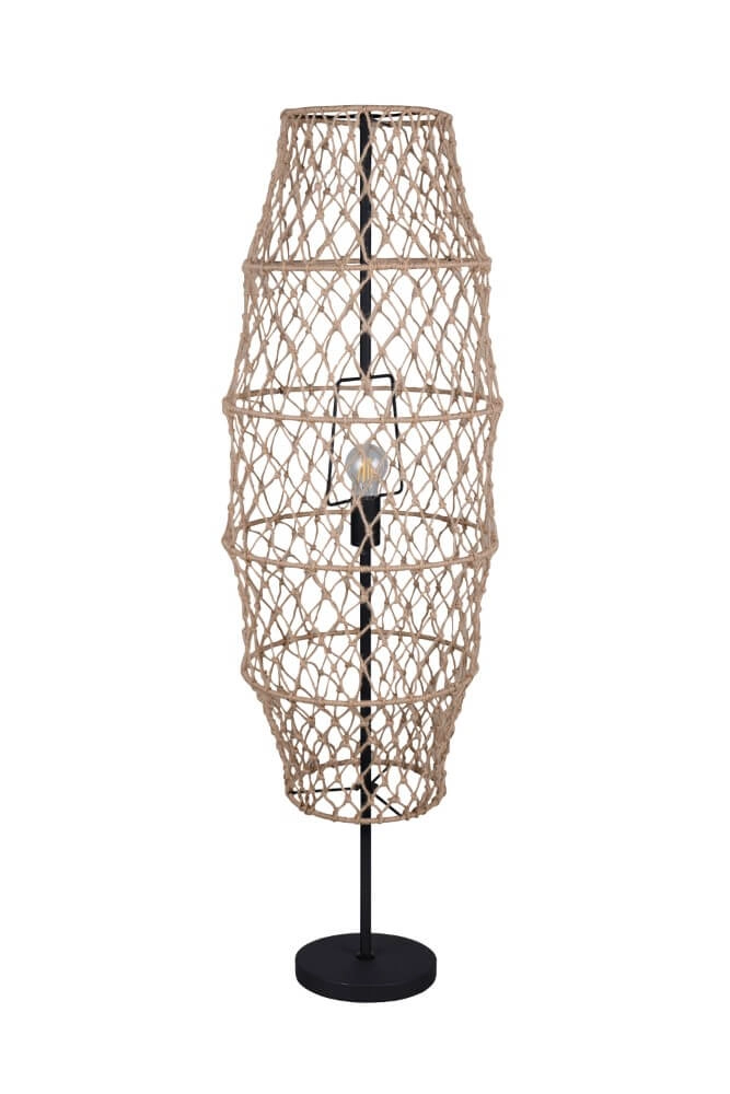 Rotan vloerlamp Hive Ø 38cm Trio 4017807637243