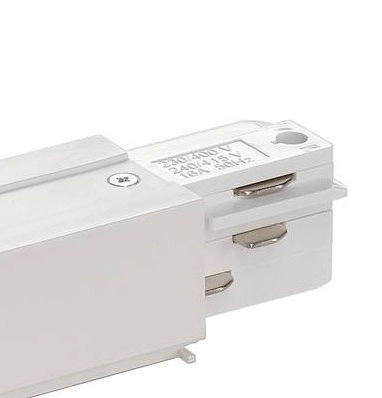 3-fase T-Connector 1 aarde rechts wit SLV 4024163200035