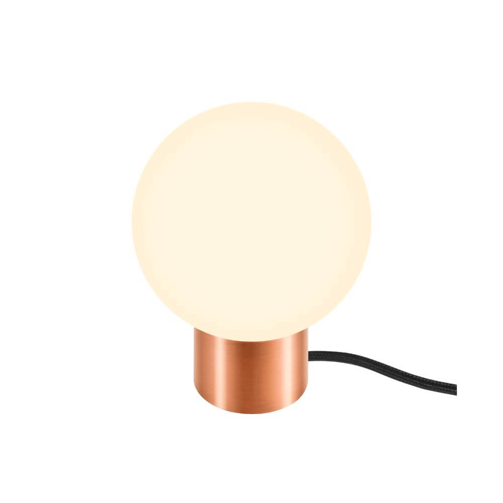 Bol tafellamp Tiny Sun roodkoper - Ø 12cm