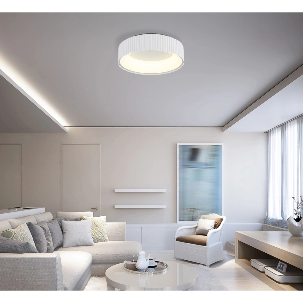 Plafondlamp Kemp wit Ø 46cm Globo 9007371578269