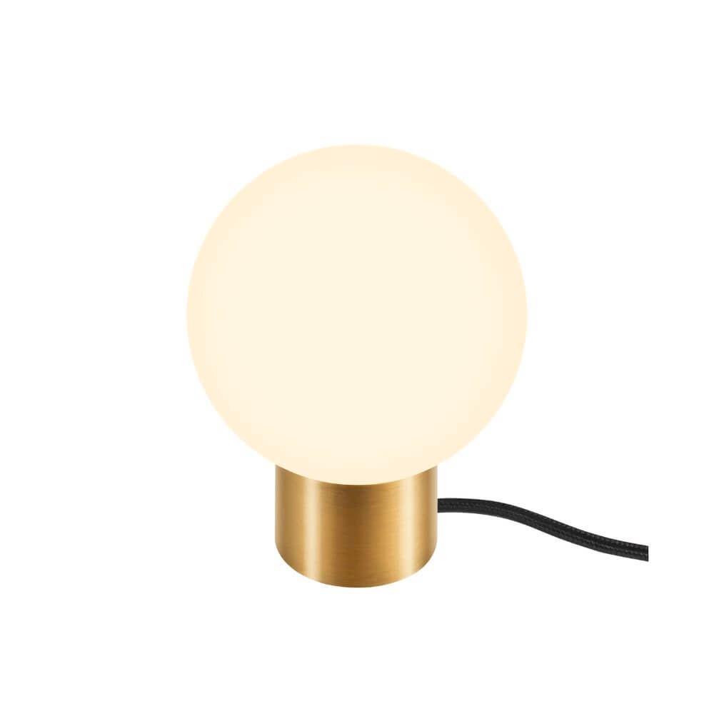 Bol tafellamp Tiny Sun messing - Ø 12cm