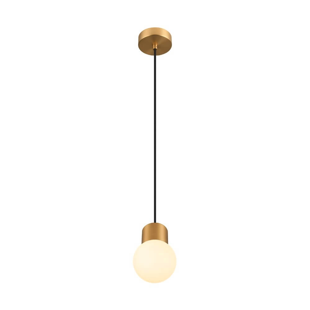 Pendel hanglamp Varyt Goud - Ø 12cm