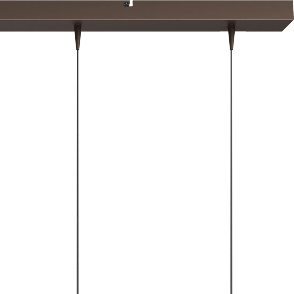 4-lichts hanglamp Talana cacao bruin Ø 6cm DTW Masterlight 8718121371047