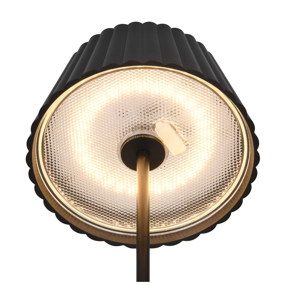 Vloerlamp Suarez zwart Trio 4017807601756