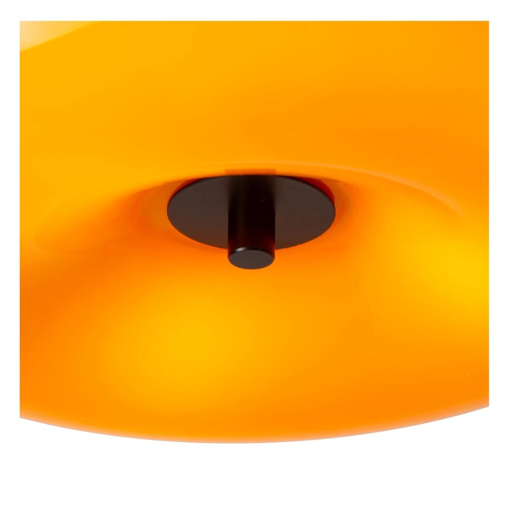 Plafondlamp Sentino Ø 30cm oranje Lucide 5411212106346