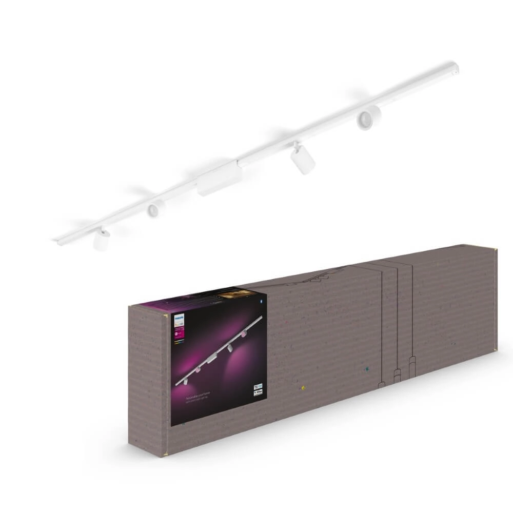 Hue Perifo - White and color set van 4 spots wit Philips 8719514407787