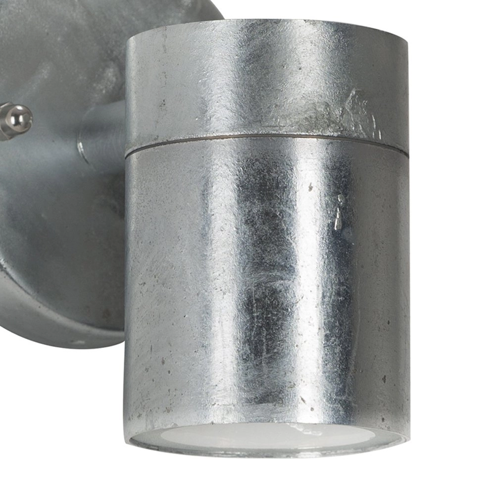 Muurspot Downlighter verzinkt KS Verlichting 8714732748100