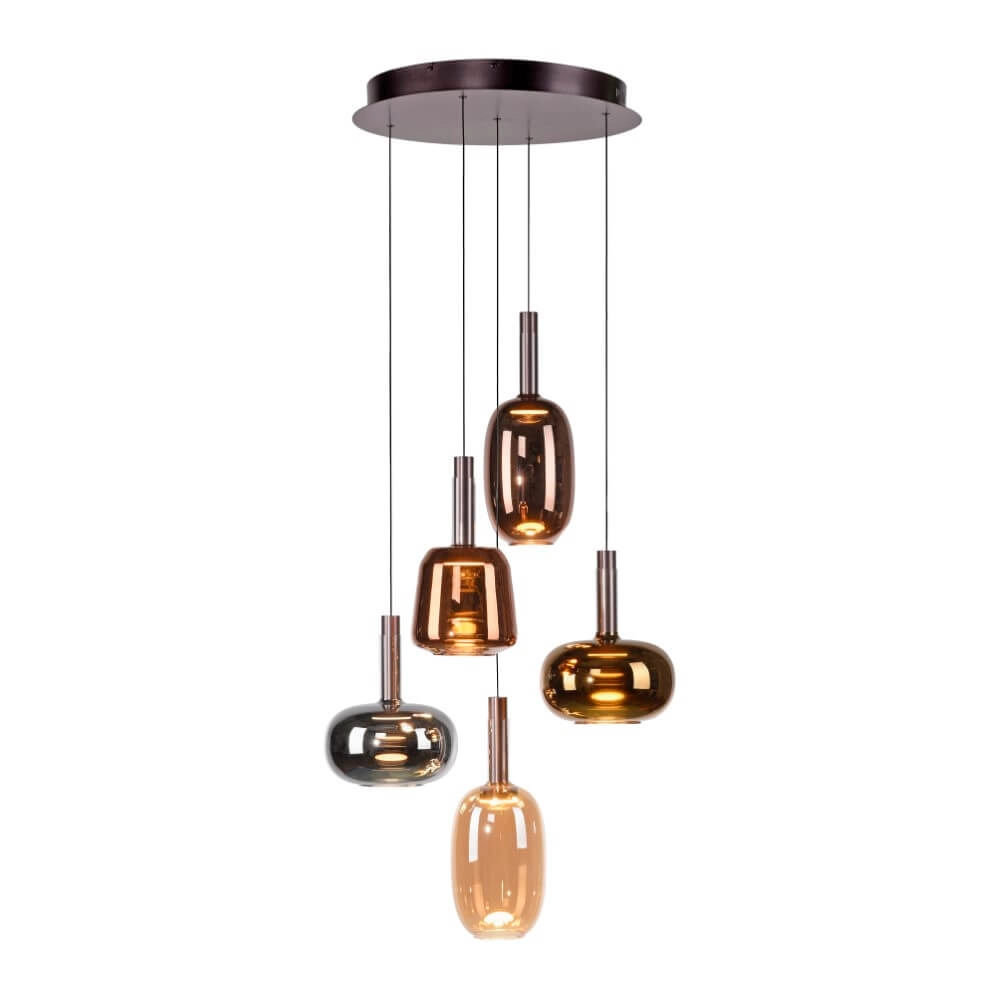 Vrolijke hanglamp Irides 6-lichts rond Paul Neuhaus 4012248383681