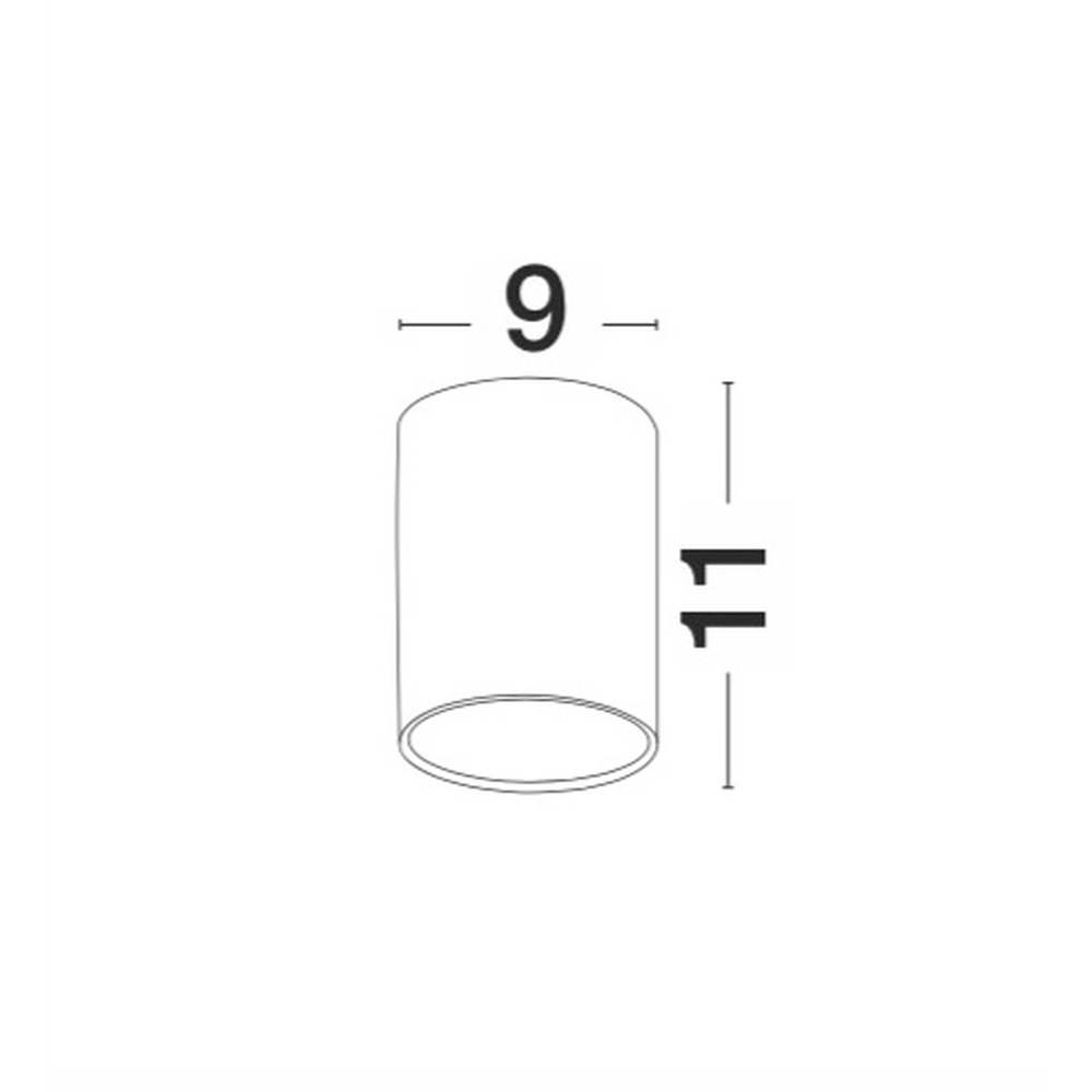 Strakke spot Ceci 6W wit Lyora 5212017419149
