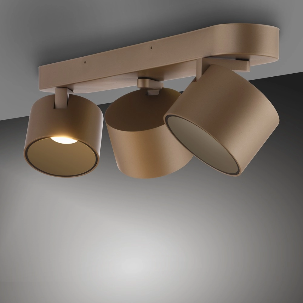 3L Led opbouwspot Pure Cup bronce Paul Neuhaus 4012248395622