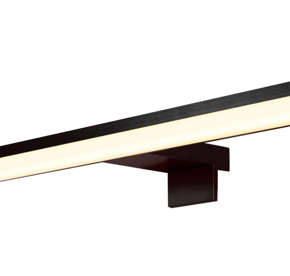Spiegellamp Kos zwart 60cm Searchlight 5053423272573