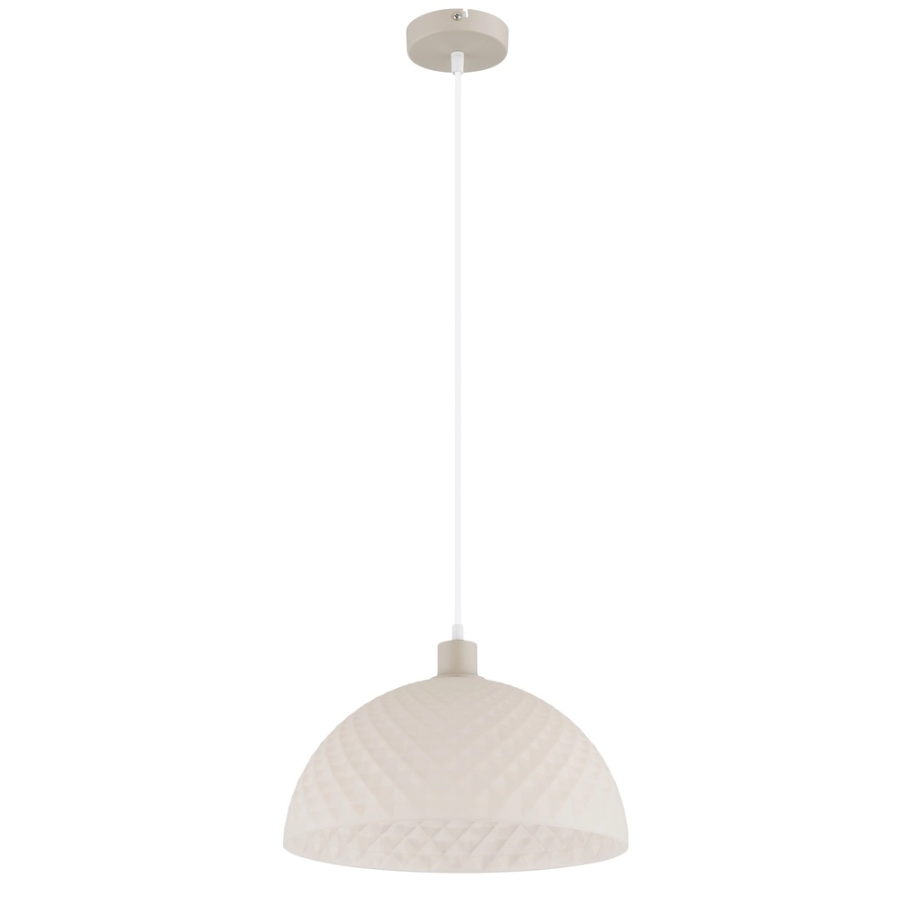 Enkele hanglamp Selma zand bruin Globo 9007371589104